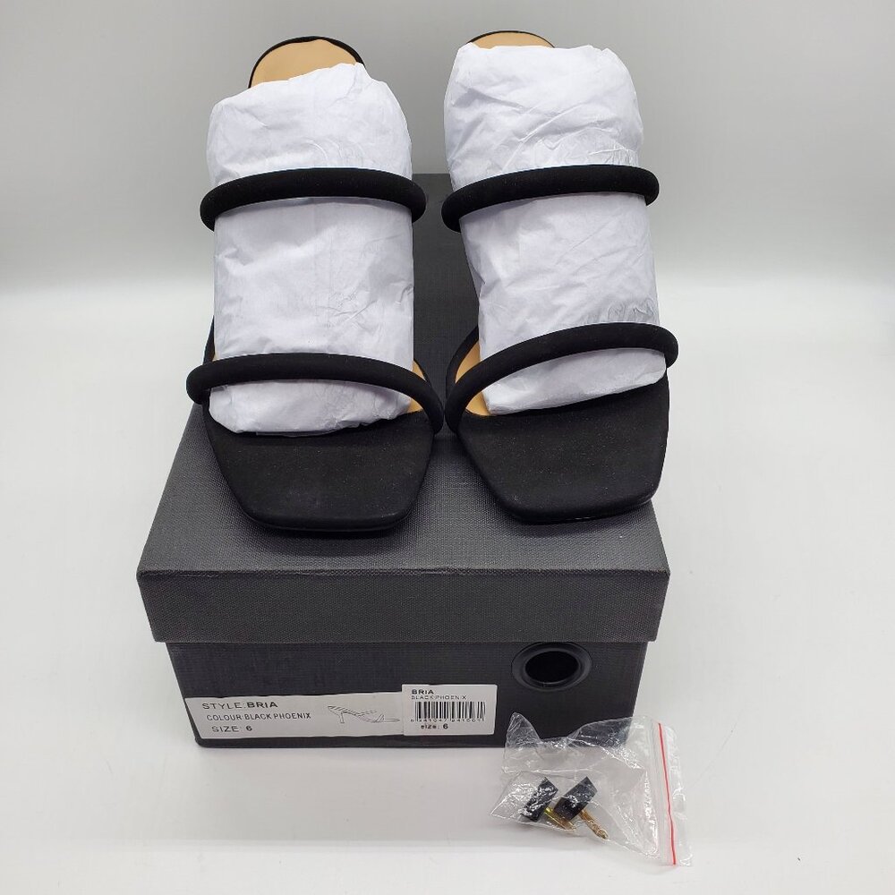 Tony Bianco Bria Black Phoenix 6 M | NWT - Picture 2 of 9